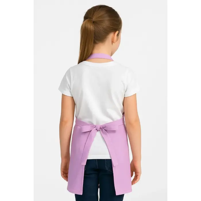 Askılı Çocuk Önlüğü 1 No - 120 Pembe
