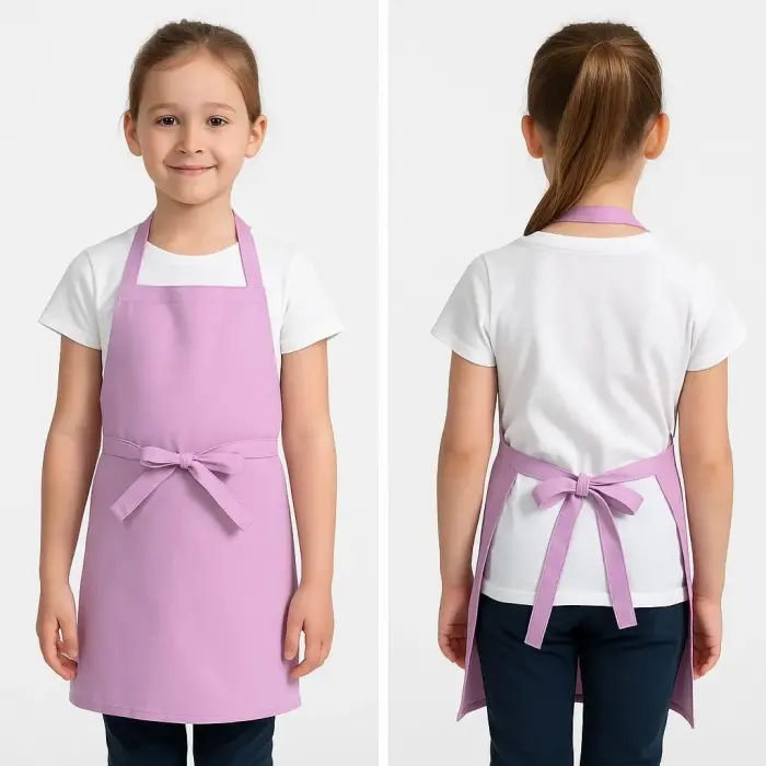 Askılı Çocuk Önlüğü 1 No - 120 Pembe