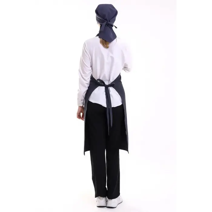 Askılı Önlük Cepsiz- 51 Füme