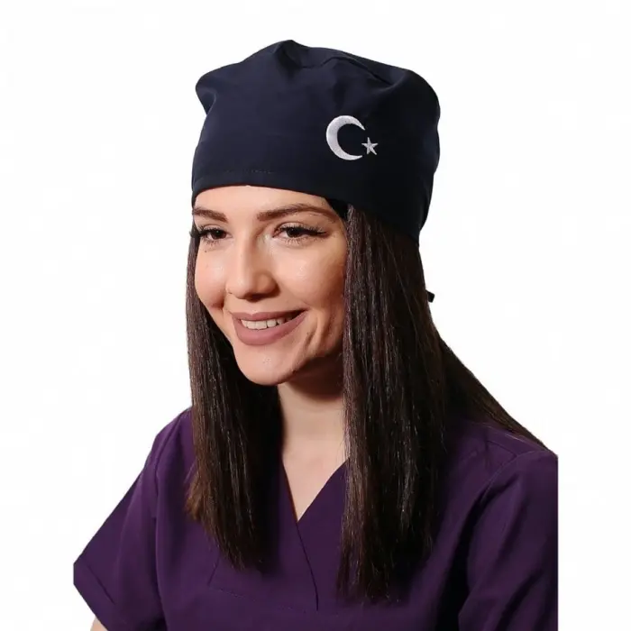 Ay Yıldız Bone - 122 Lacivert