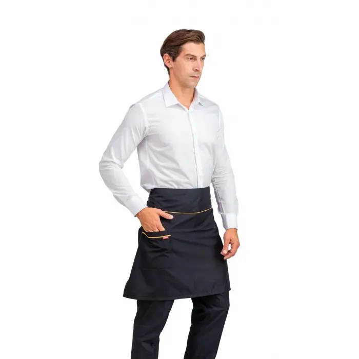 Bel Önlük - Siyah Sarı Biye