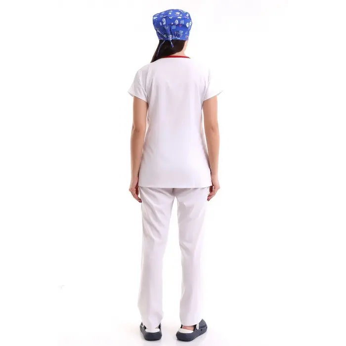 Bflex Unisex Likralı Yarasa Kol Takım - 6401 Beyaz