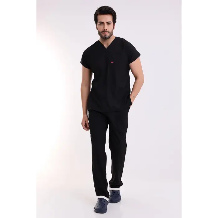 Bflex Unisex Likralı Yarasa Kol Takım - 6403 Siyah