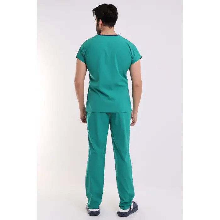 Bflex Unisex Likralı Yarasa Kol Takım - 6404 Ameliyathane Yeşili