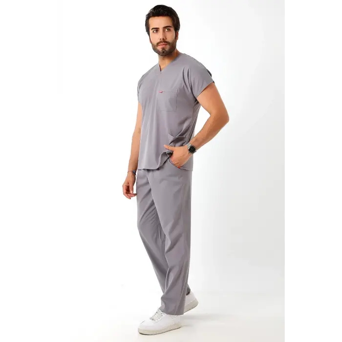 Bflex Unisex Likralı Yarasa Kol Takım - 6406 Gri