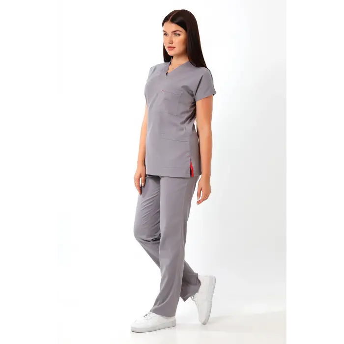 Bflex Unisex Likralı Yarasa Kol Takım - 6406 Gri