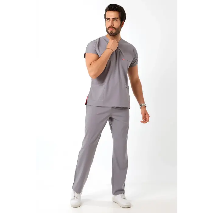 Bflex Unisex Likralı Yarasa Kol Takım - 6406 Gri