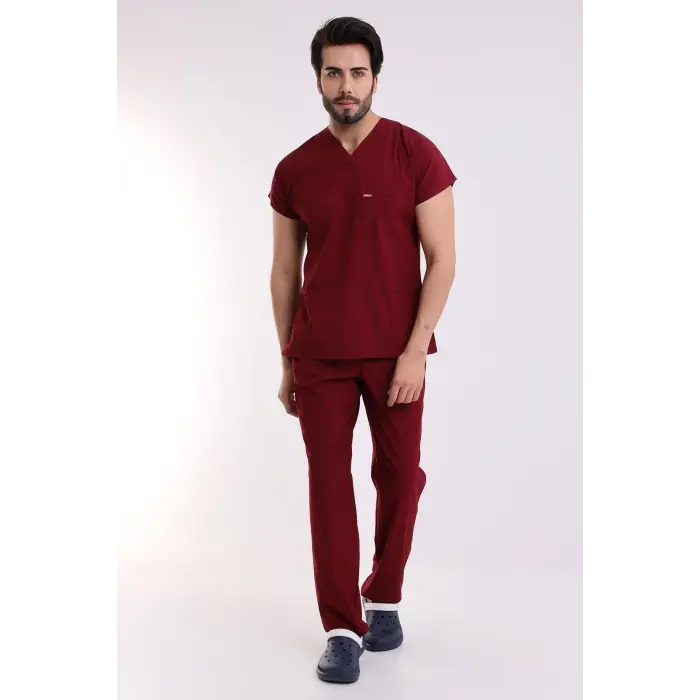Bflex Unisex Likralı Yarasa Kol Takım - 6407 Bordo
