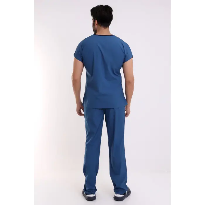 Bflex Unisex Likralı Yarasa Kol Takım - 6408 Petrol Mavi