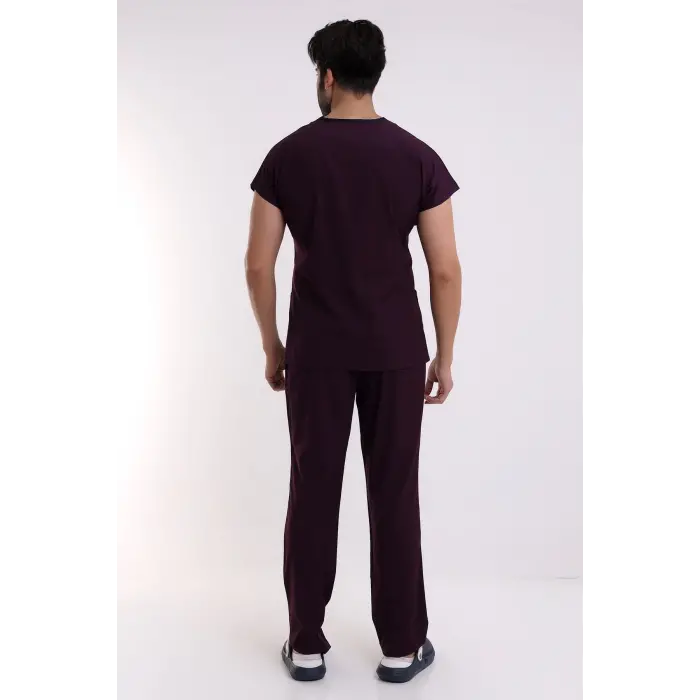 Bflex Unisex Likralı Yarasa Kol Takım - 6409 Mürdüm