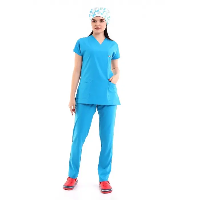 Bflex Unisex Likralı Yarasa Kol Takım - 6410 Turkuaz