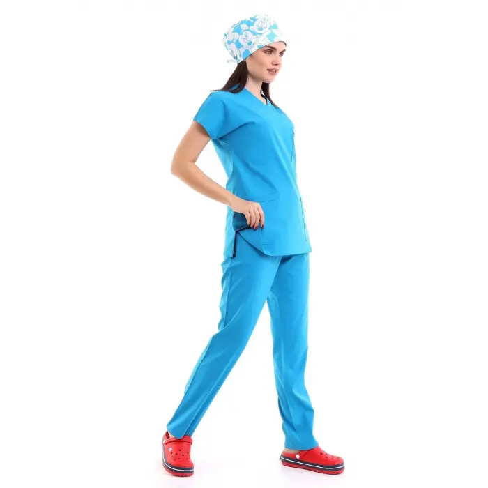 Bflex Unisex Likralı Yarasa Kol Takım - 6410 Turkuaz