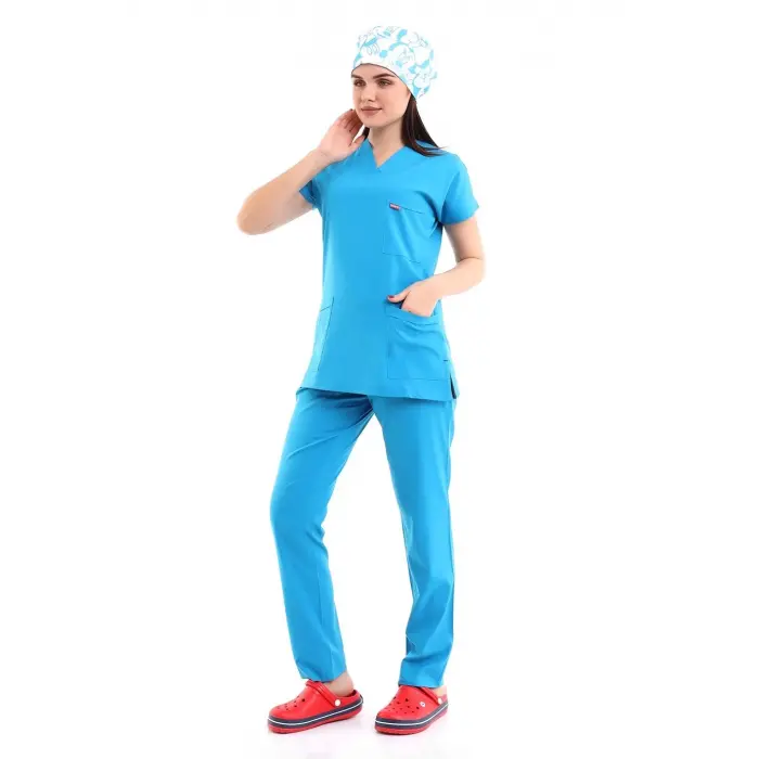 Bflex Unisex Likralı Yarasa Kol Takım - 6410 Turkuaz