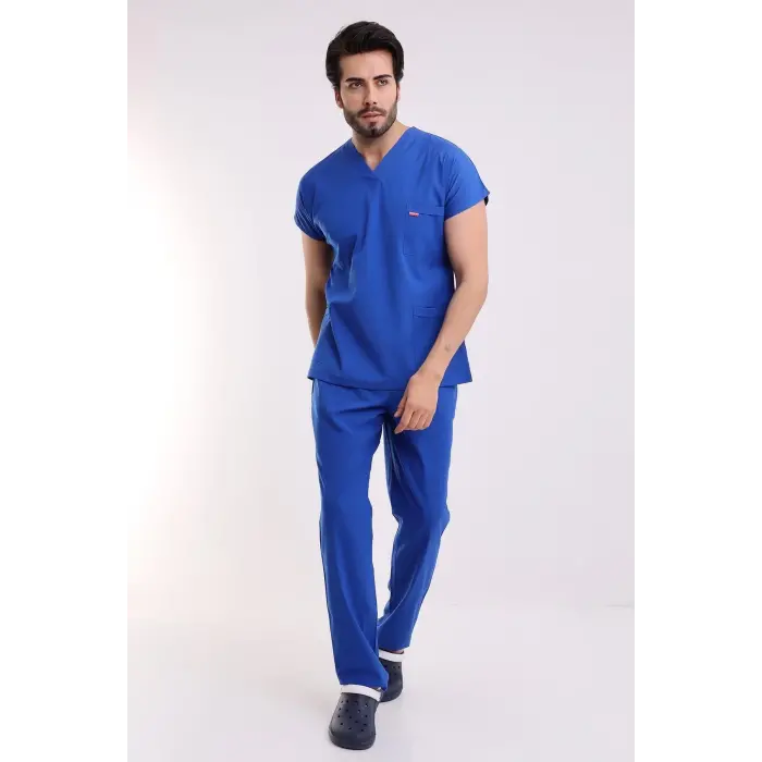 Bflex Unisex Likralı Yarasa Kol Takım - 6411 Saks Mavi