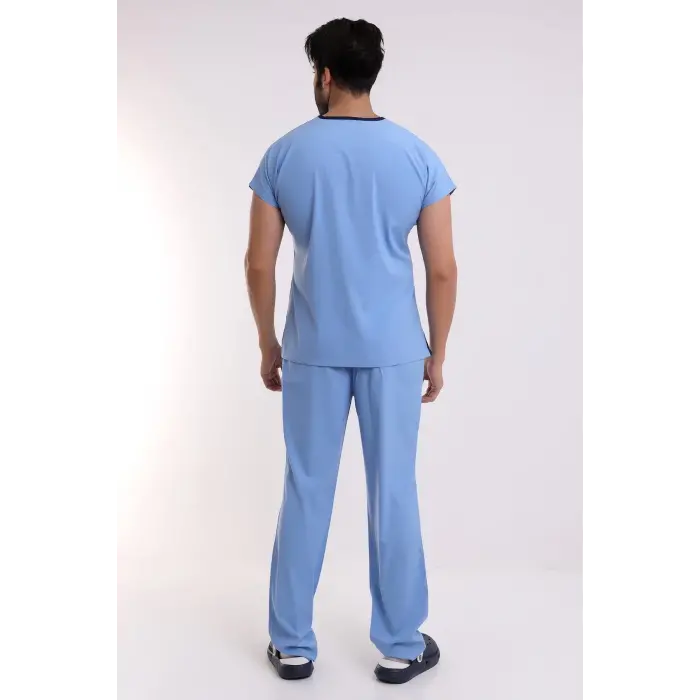 Bflex Unisex Likralı Yarasa Kol Takım - 6413 Açık Mavi