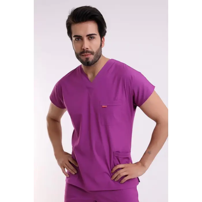 Bflex Unisex Likralı Yarasa Kol Takım - 6420 Açık Mor