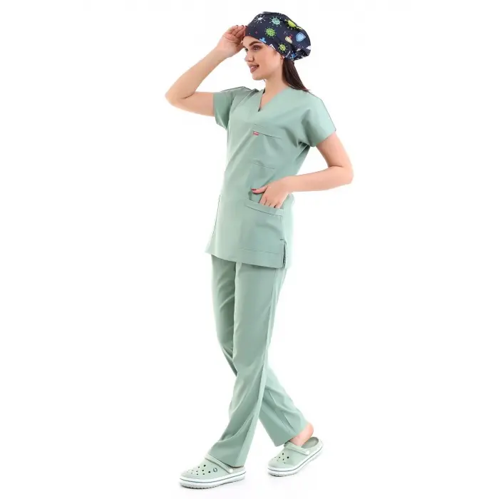 Bflex Unisex Likralı Yarasa Kol Takım - 6428 Çağla Yeşili