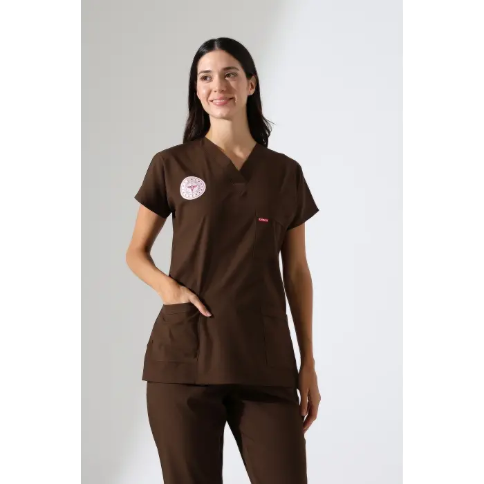 Bflex Unisex Likralı Yarasa Kol Takım - 6436 Kahve