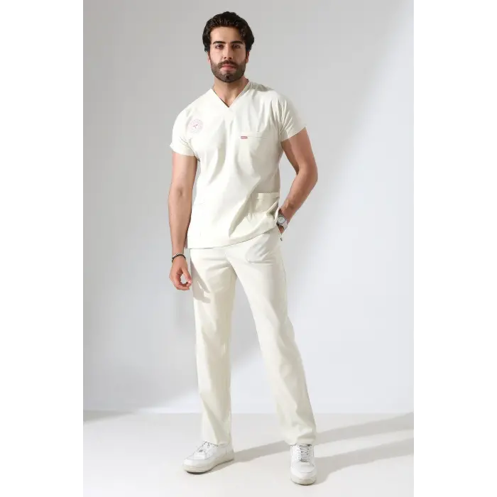 Bflex Unisex Likralı Yarasa Kol Takım - 6452 Ekru