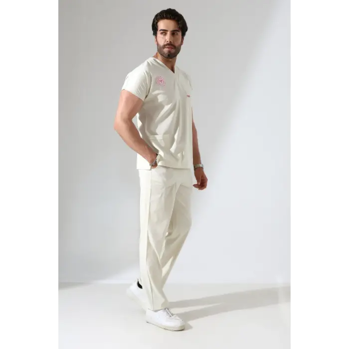 Bflex Unisex Likralı Yarasa Kol Takım - 6452 Ekru