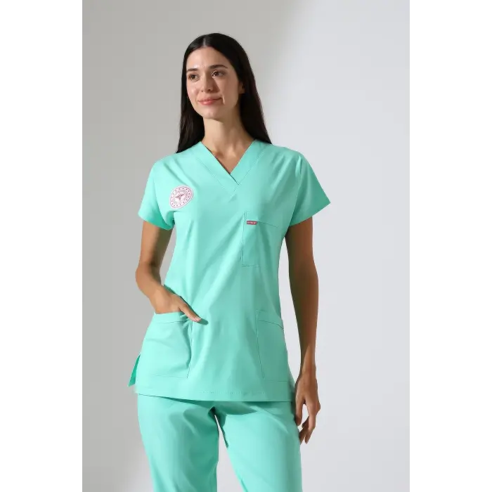 Bflex Unisex Likralı Yarasa Kol Takım - 6457 Mint Yeşil