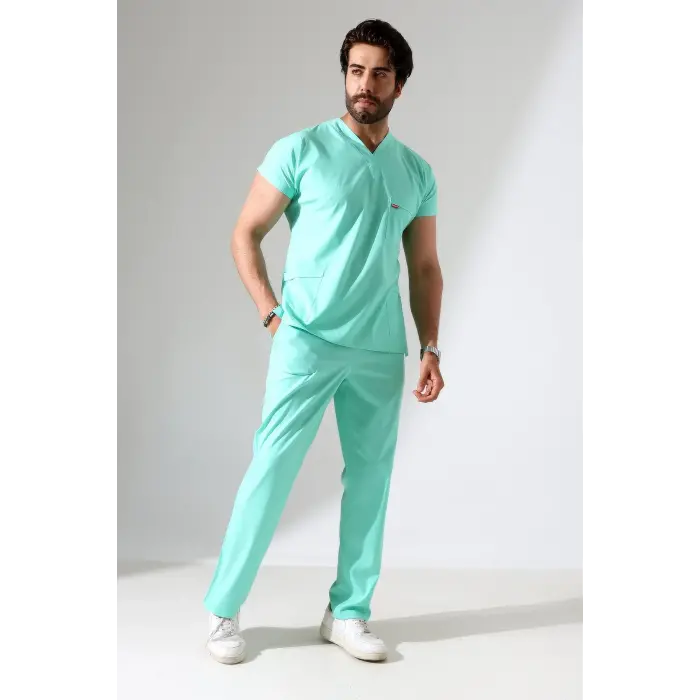 Bflex Unisex Likralı Yarasa Kol Takım - 6457 Mint Yeşil