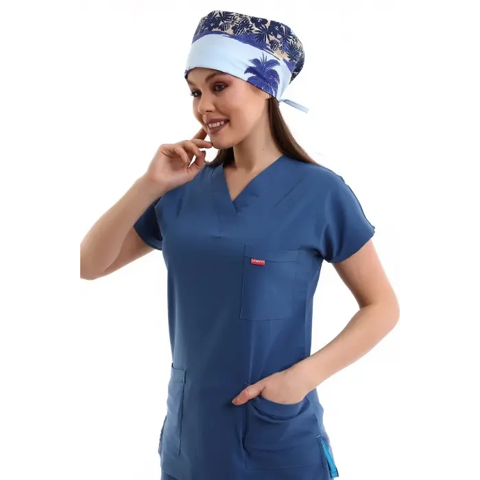 Bflex Yarasa Kol Forma Takım - 4802 Petrol Mavi