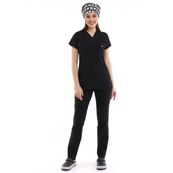 Bflex Yarasa Kol Forma Takım - 4805 Siyah