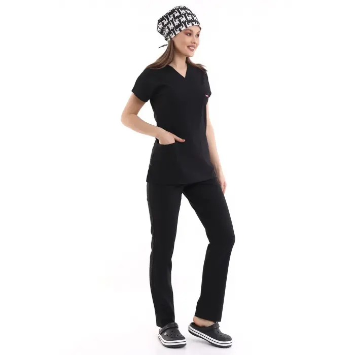 Bflex Yarasa Kol Forma Takım - 4805 Siyah