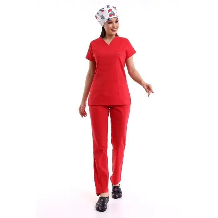 Bflex Yarasa Kol Forma Takım - 4817 Kırmızı