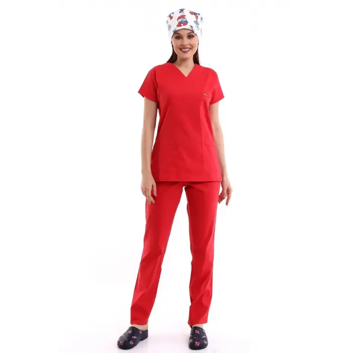 Bflex Yarasa Kol Forma Takım - 4817 Kırmızı