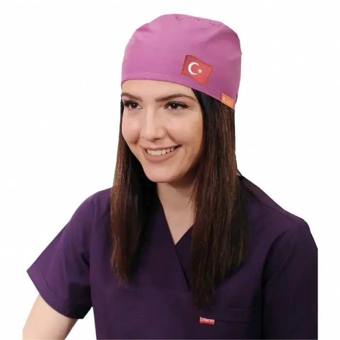 Bone Bayrak İşlemeli - 123 Açık Mor