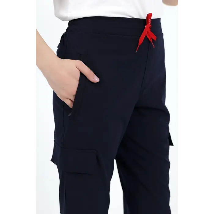 Comfort Düz Pantolon Unisex - Lacivert