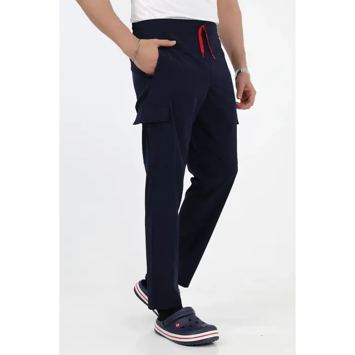 Comfort Düz Pantolon Unisex - Lacivert