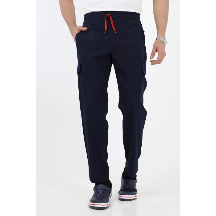 Comfort Düz Pantolon Unisex - Lacivert