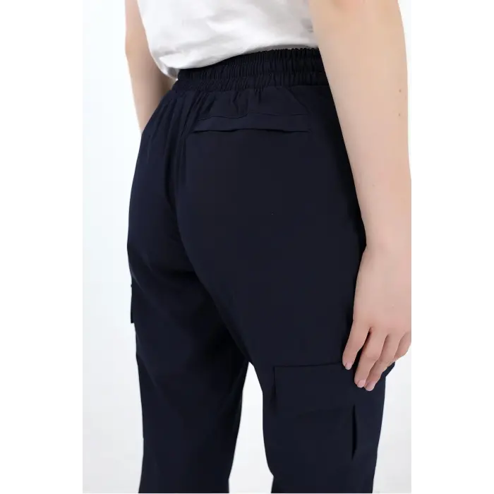 Comfort Düz Pantolon Unisex - Lacivert