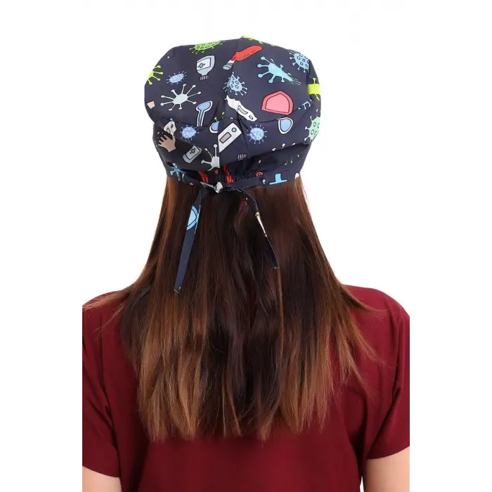 Dijital Desenli Bone - 6528 Sağlık Semboller