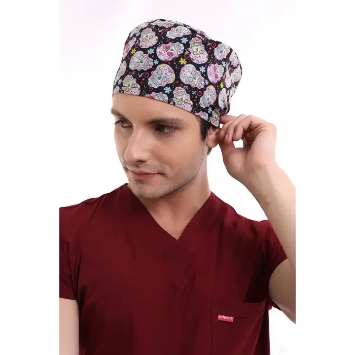 Dijital Desenli Bone - 6532 Kuru Kafa