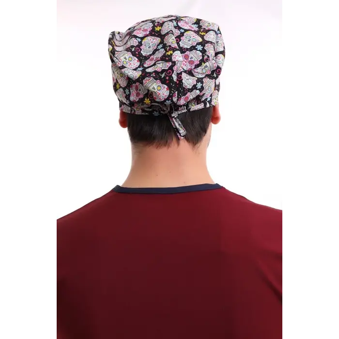 Dijital Desenli Bone - 6532 Kuru Kafa