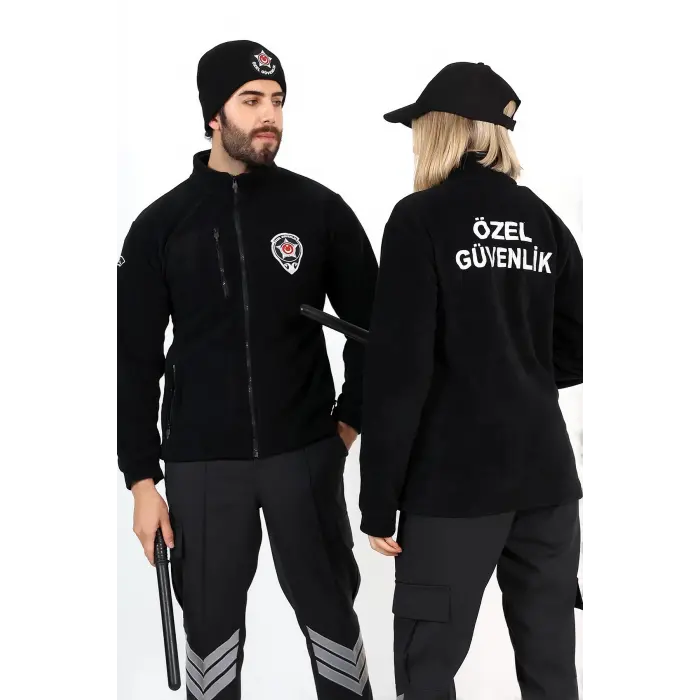 Güvenlik Polar Mont - Siyah