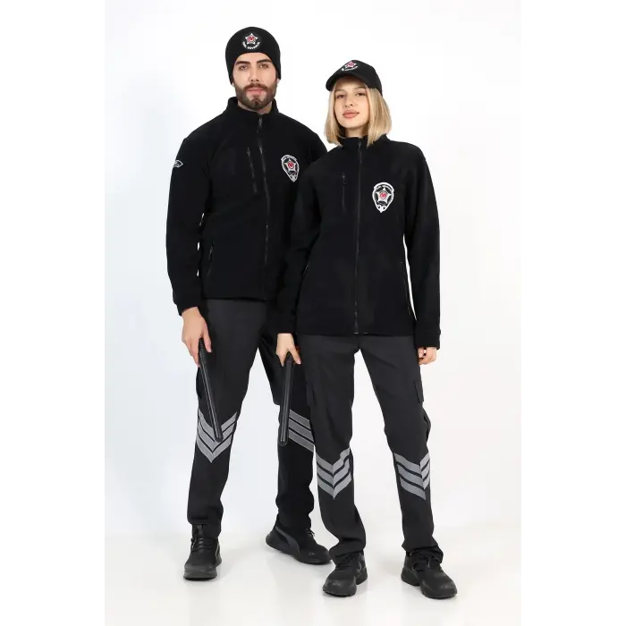 Güvenlik Polar Mont - Siyah