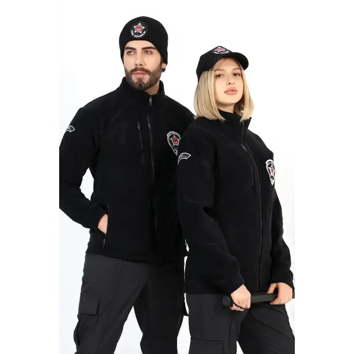 Güvenlik Polar Mont - Siyah