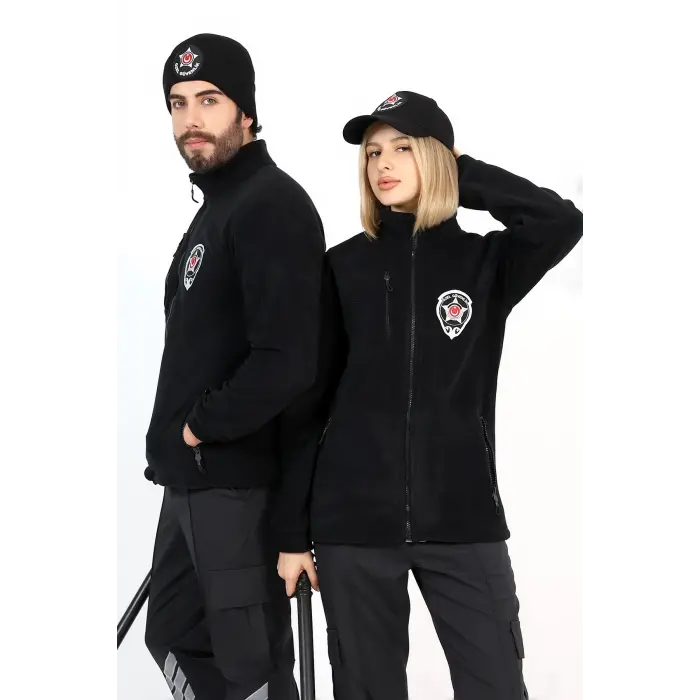 Güvenlik Polar Mont - Siyah