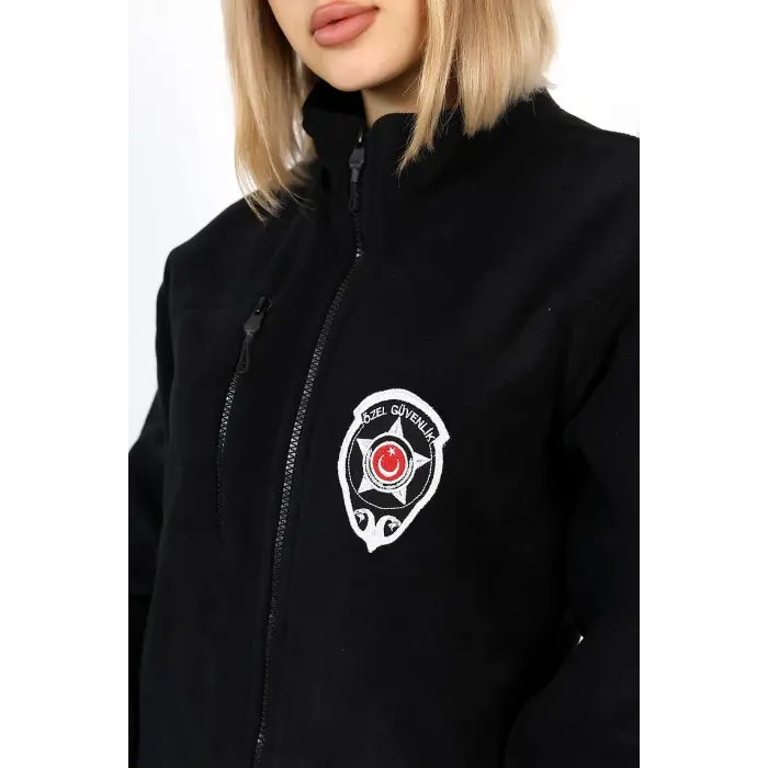 Güvenlik Polar Mont - Siyah