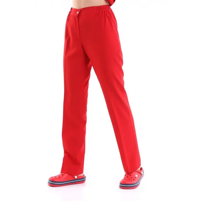 Kadın Alpaka Pantolon - 18 Kırmızı