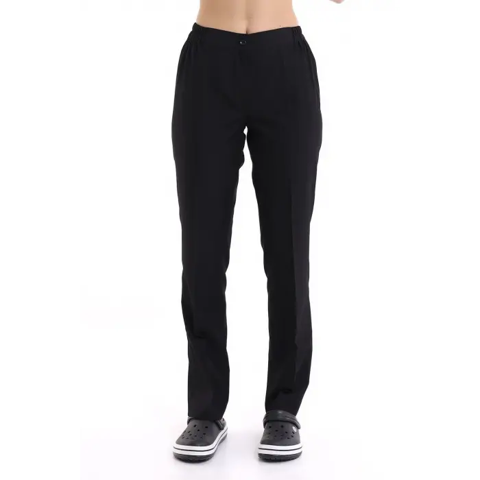 Kadın Alpaka Pantolon - Siyah