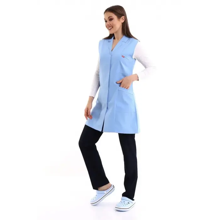 Kadın Kolsuz Önlük - 31 Açık Mavi