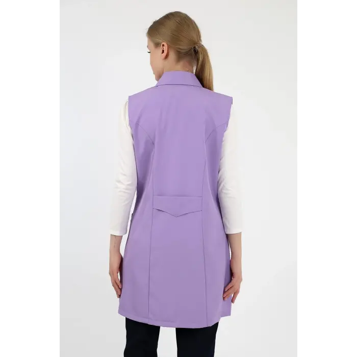 Kadın Kolsuz Önlük - Lila