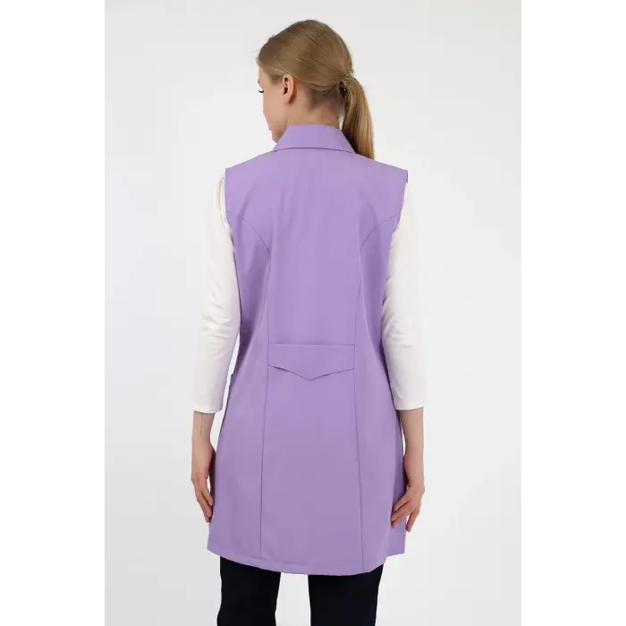 Kadın Kolsuz Önlük - Lila