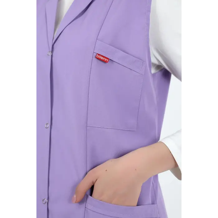 Kadın Kolsuz Önlük - Lila